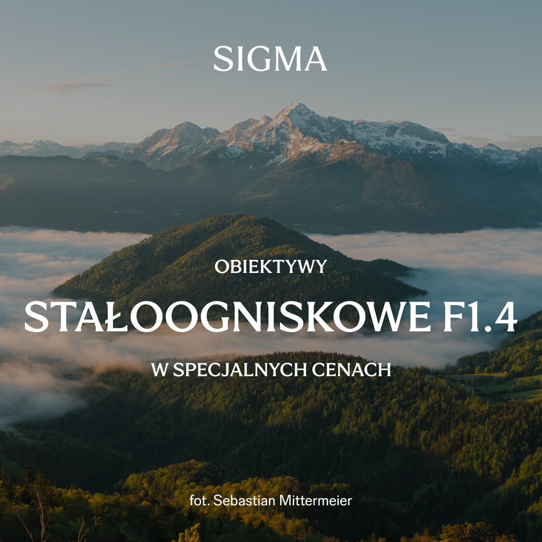 Obiektywy stałoogniskowe F1.4 w specjalnych cenach