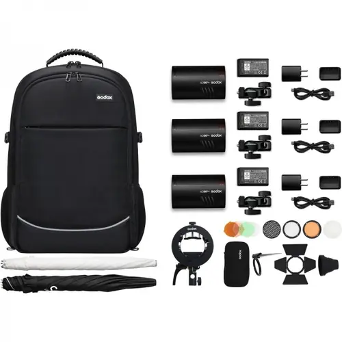 Zestaw lamp Godox 3x AD100Pro