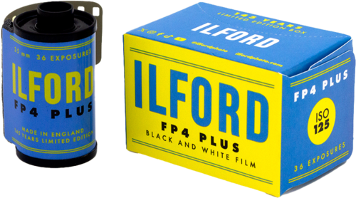 Film B&W Ilford Fp4 Plus ISO 125/135/36 zdj.