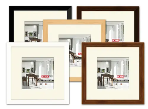 Ramka Icar Aga Pas 20x20 (11,5x11,5) - różne kolory - Ciemna czekolada, 11,5x11,5, 20x20
