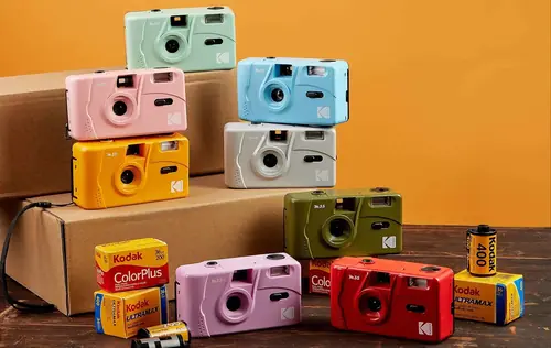 Aparat analogowy Kodak M35 reusable Camera Olive Green