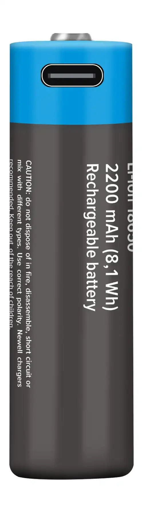 Akumulator Newell 18650 z wbudowanym USB-C 2200 mAh