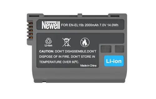 Zestaw Newell ładowarka i dwa akumulatory EN-EL15b do Nikon