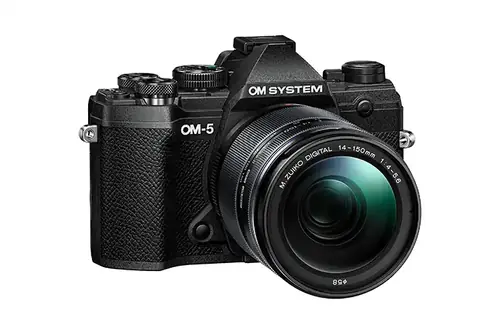 OM System OM-5 (czarny) + 14-150mm f/4.0-5.6