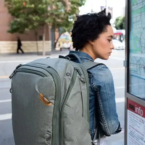 Plecak Travel Line Peak Design Travel Backpack 45L Sage – szarozielony