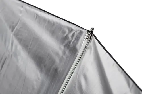 Parasolka Quadralite Deep Space 130cm srebrna