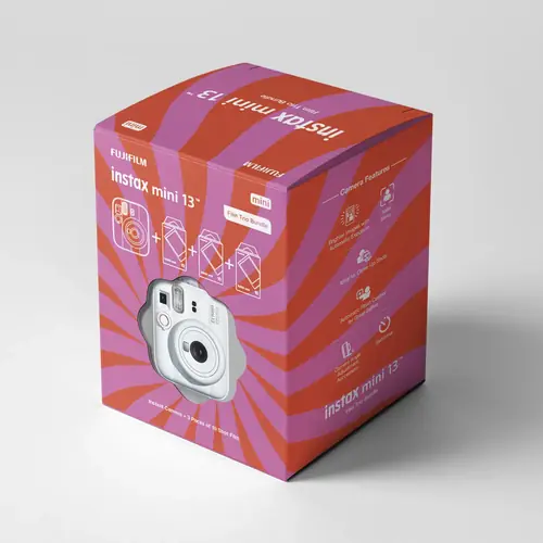 Fujifilm Instax Mini 13 (Clay White) + 3 wkłady w zestawie