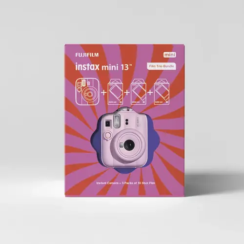 Fujifilm Instax Mini 13 (Candy Pink) + 3 wkłady w zestawie
