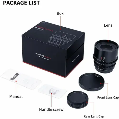7artisans Vision 25mm T1.05 (Canon R)