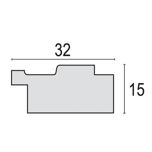 Ramka Italia Termoli B - różne formaty - Brąz, 13x18, 13x18