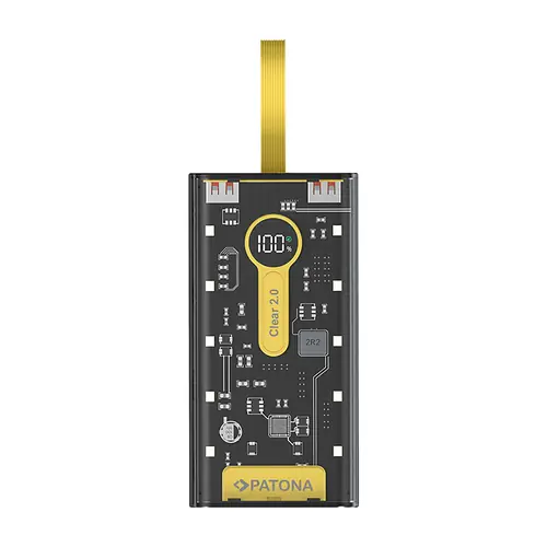 Powerbank Patona 20.000 mAh Clear 2.0