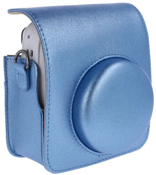 Pokrowiec na aparat Instax Mini 12/13 Glitter Blue