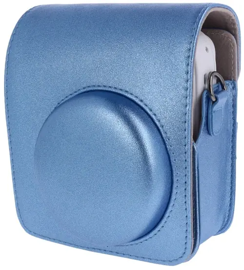 Pokrowiec na aparat Instax Mini 12/13 Glitter Blue