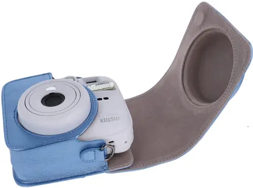 Pokrowiec na aparat Instax Mini 12/13 Glitter Blue