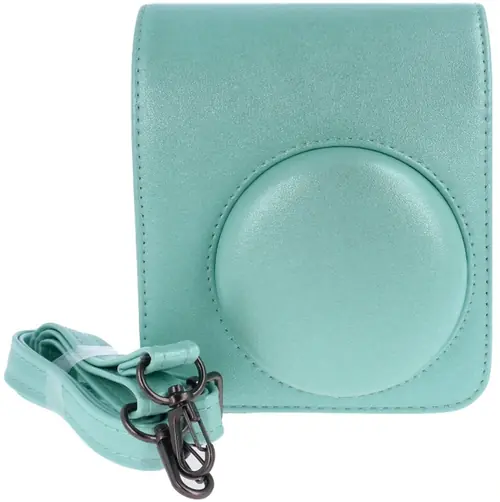 Pokrowiec na aparat Instax Mini 13 i Mini 12 Glitter Green