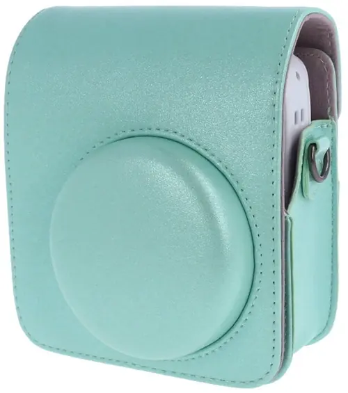Pokrowiec na aparat Instax Mini 13 i Mini 12 Glitter Green