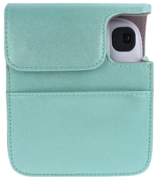 Pokrowiec na aparat Instax Mini 13 i Mini 12 Glitter Green