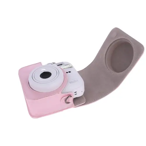 Pokrowiec na aparat Instax Mini 12/13 Glitter Pink