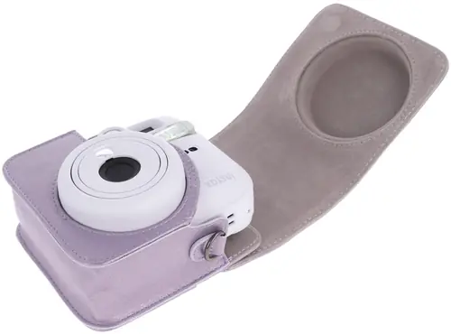 Pokrowiec na aparat Instax Mini 13 i Mini 12 Glitter Purple