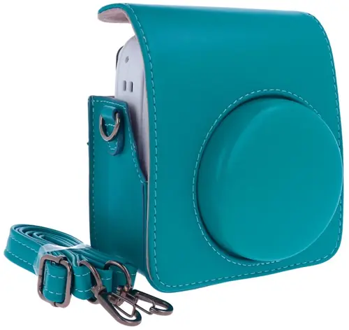 Pokrowiec na aparat Instax Mini 13 i Mini 12 Petrol Blue