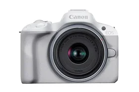 Aparat Canon EOS R50 WH+ RF-S 18-45 IS STM