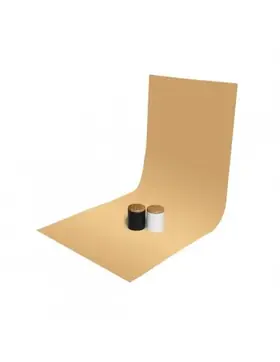 Tło GlareOne PVC 60x130cm - pomarańczowe [SANSA]