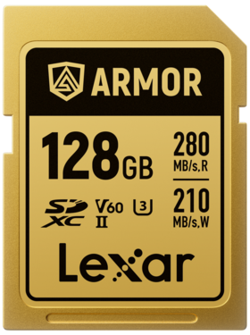 karta Lexar SDXC Armor Gold 128Gb UHSII [FOCUS]