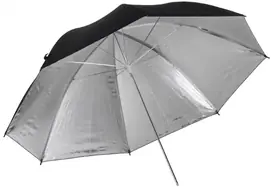 Parasolka Quadralite srebrna 150cm [NEXT77]