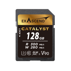 Karta ExAscend SDXC Catalyst V90 128GB [FOTO7]