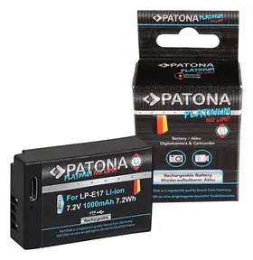 Akumulator PATONA Platinum LP-E17 z USB-c/1352 [PATONA]