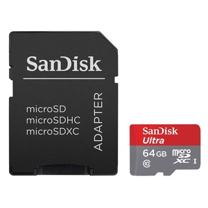 Karta MICRO SDXC 64GB ULTRA80MB/s/139728/*