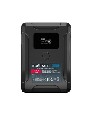 Akumulator Mathorn MB-V150 10500mAh PD65W OLED USB-C 150Wh V-mount [FDIRECT]