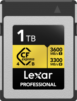 KARTA LEXAR CFEXPRESSB 4.0PRO GOLD 1TB [FOCUS]