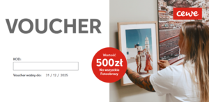 Voucher CEWE na Fotoobraz 500zł