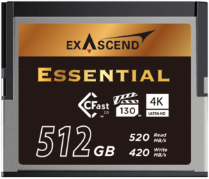 Karta ExAscend CFast 2.0 Essential 512GB [FOTO7]