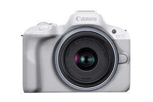 Aparat Canon EOS R50 WH+ RF-S 18-45 IS STM