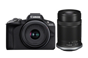 Aparat Canon EOS R50 + RF-S 18-45 IS STM + RF-S 55-210MM F5-7.1 IS STM