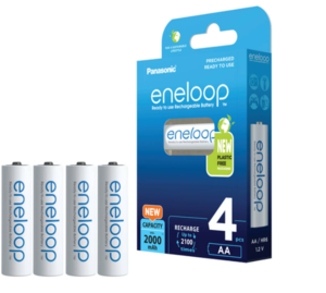 AKU.ENELOOP EKO PANAS. AA2000/BK3MCDE/4CP OPAK.