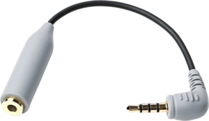 Adapter mikrofonowy TRS 3,5 na TRRS 3,5 [FOCUS]