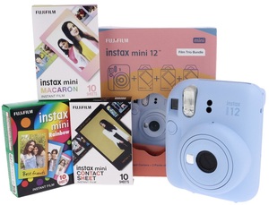 INSTAX BOX MINI 12 BLUE TRIO FILM SET
