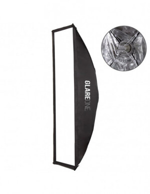 Softbox GlareOne szybki montaż Easy Fold 30x120 cm - mocowanie bowens [SANSA]