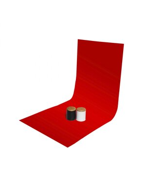 Tło GlareOne PVC 60x130cm - czerwone [SANSA]