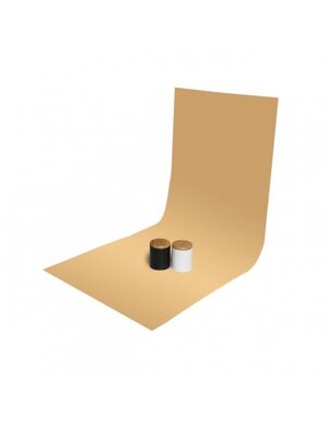 Tło GlareOne PVC 60x130cm - pomarańczowe [SANSA]