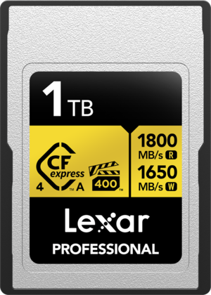 Karta LEXAR CFEXPRESSA 4.0 PRO GOLD 1TB [FOCUS]