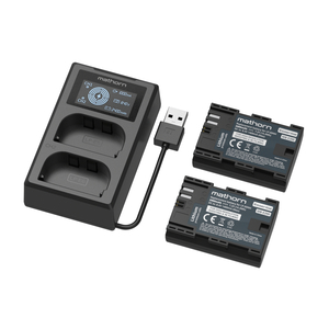 zestaw ładow. Mathorn  Power Kit MBS-E200 +2xLP-E6NH  [SANASA]