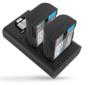 Zestaw Newell ładowarka dwukanałowa DL-USB-C i dwa akumulatory LP-E6N do Canon [FDIRECT]
