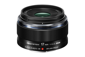 Obiektyw OM-SYSTEM 17mm/1.8 II Czarny
