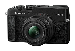 Aparat OM System PEN (czarny) + 14-42mm f/3.5-5.6 III