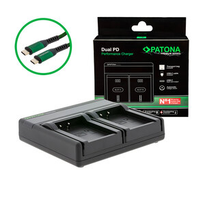 Ład. PATONA Prem.Dual PD LCD LP-E17 [PATONA]