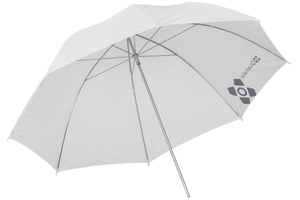 Parasolka Quadralite biała transpar.91cm [NEXT77]
